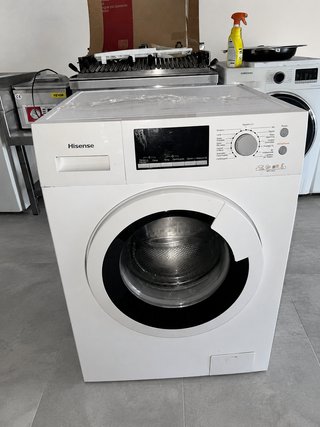 Lavadora Hisense Blanca
