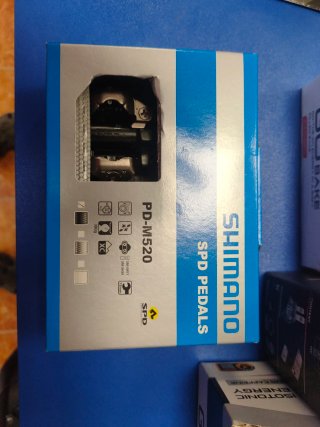 Pedales Shimano PD-M520 SPD