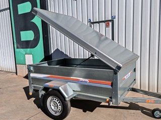 NUEVO: Remolque galvanizado con tapa 750 kg