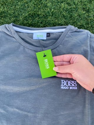 Camiseta BOSS Gris oscuro Talla XL
