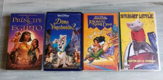 Lote 20 Cintas VHS Disney y clásicos infantiles