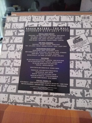 Vinilo Roger Waters The Wall Live in Berlin