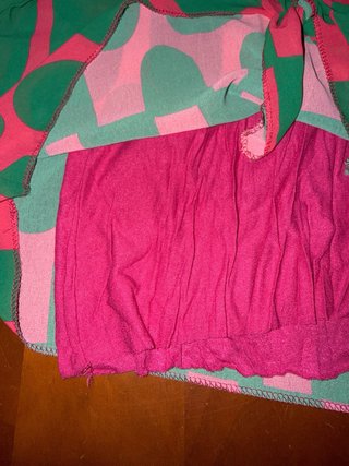 Blusa estampada talla única