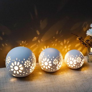 Set 3 Lámparas Cerámica LED