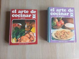 Libros cocina Maria Luisa