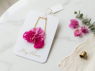Collana fiore di bouganville