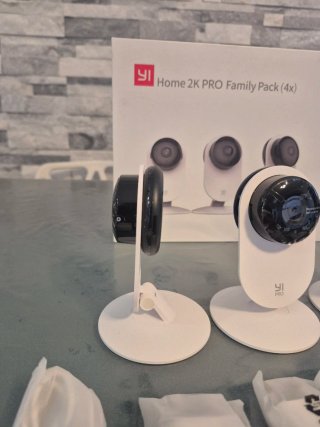 Kit 4 Telecamere YI Home 2K WiFi Interno