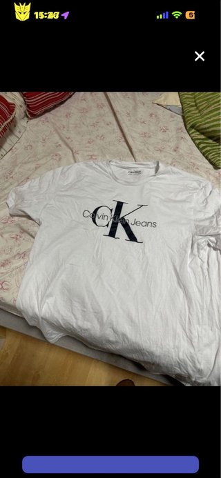 Pack camisetas Tommy Hilfiger Azul Talla xl y ck