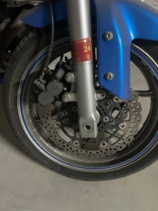 Kawasaki ER6N 650cc Limitada Azul