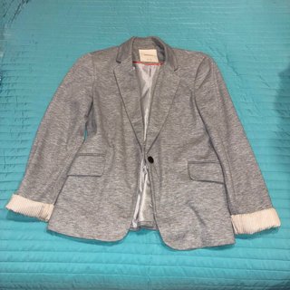 Blazer Gris Zara (punto)