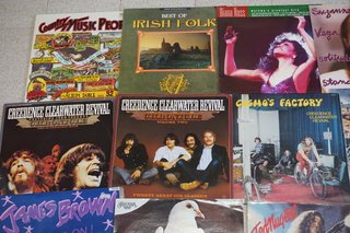 Lote Vinilos Rock Clásico Country Creedence Sabbat