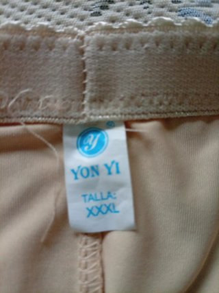 Lote de 2 Braga faja beige XXXL