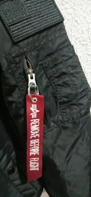 Chaqueta Alpha Industries Negra