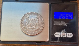 8 Reales Plata Fernando VI 1751 México