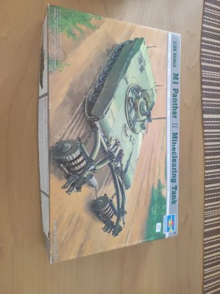 Maqueta M1 Panther II Mineclearing Tank