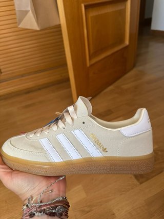 Adidas Handball Spezial Beige/Blanco