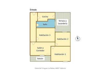 Piso en venta en La Raïosa en Valencia