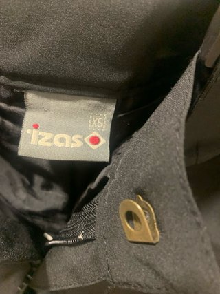 Pantalones de esquí negros con tirantes