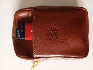 Pitillera de piel Loewe