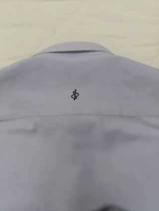 Camisa Di Bye Azul Talla M