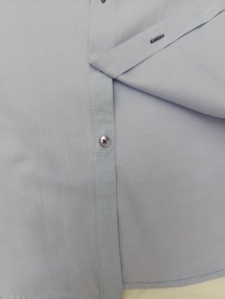 Camisa Di Bye Azul Talla M