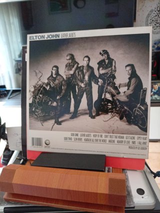 Elton John Leather Jackets Vinilo