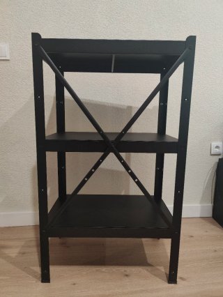 Estantería Metálica Bror Negra