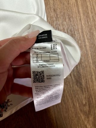 Minigonna Guess Marciano Satin Bianco Tg 42 (IT)
