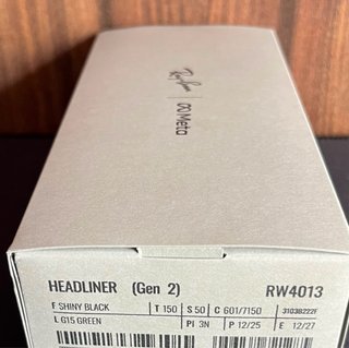 Ray-Ban Meta Headliner