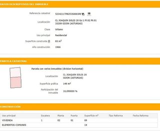 Piso en venta en Ceares en Gijón