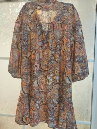 Vestido veraniego estampado