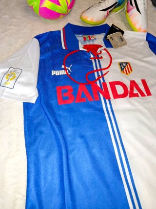 Camiseta Atlético de Madrid 1996-1997.  Futre N°12