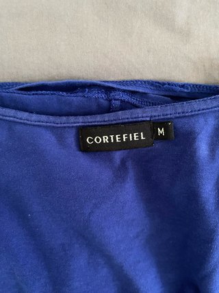 Vestido azul CORTEFIEL talla M