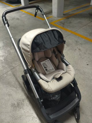 Carro Inglesina Aptica Beige Topo, 3 piezas