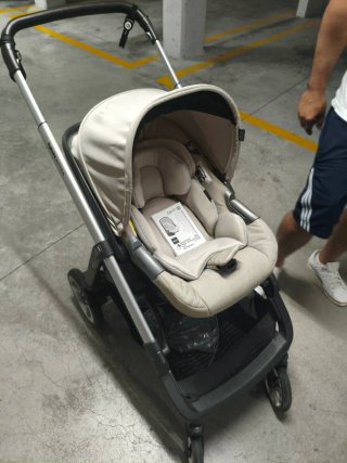 Carro Inglesina Aptica Beige Topo, 3 piezas