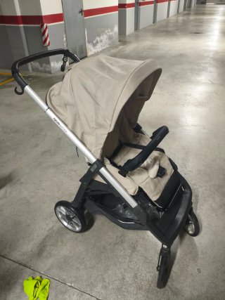 Carro Inglesina Aptica Beige Topo, 3 piezas