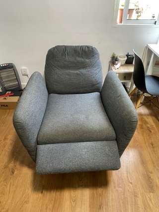 Butaca EKOLSUND IKEA reclinable gris