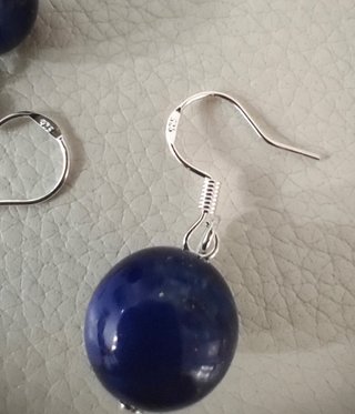 Pendientes Plata y Lapislázuli