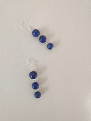 Pendientes Plata y Lapislázuli