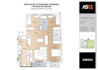 Piso en venta en Os Mallos - San Cristóbal en Coruña (A)