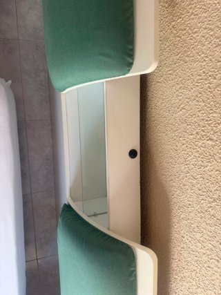 Cabecero Cama 135cm Tela y Cristal