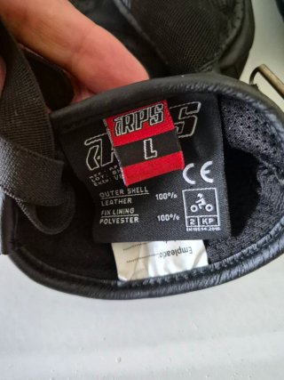 Guantes de moto negros