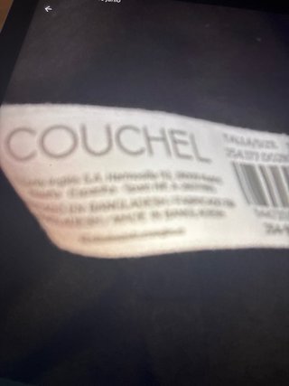 Chaqueta Couchel S+(Da mucha talla)