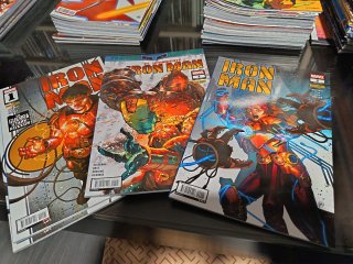 Iron Man 1,2 y 3