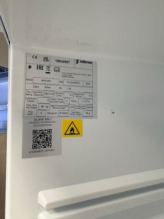Nevera Edenox 600L