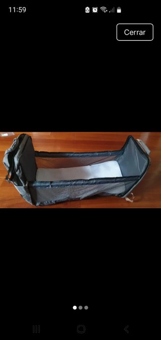 Mochila Cambiador Gris