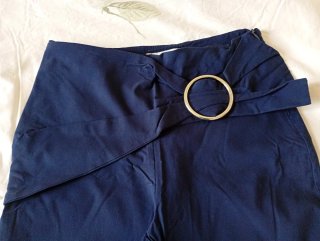 Pantaloni donna blu