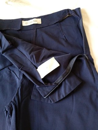 Pantaloni donna blu