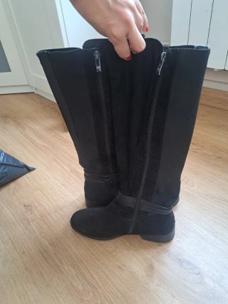Botas altas negras