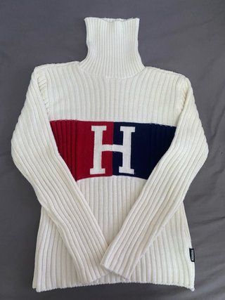 Jersey Cuello Alto Blanco